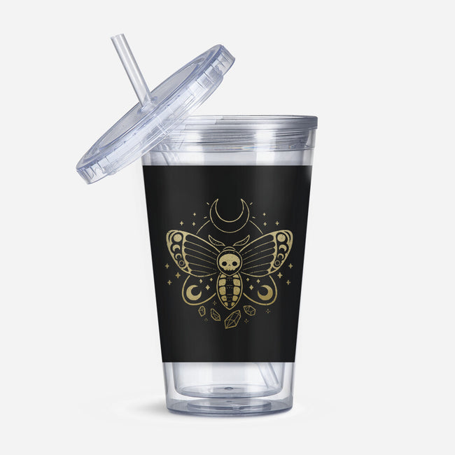 Deaths Head Moth-None-Acrylic Tumbler-Drinkware-xMorfina