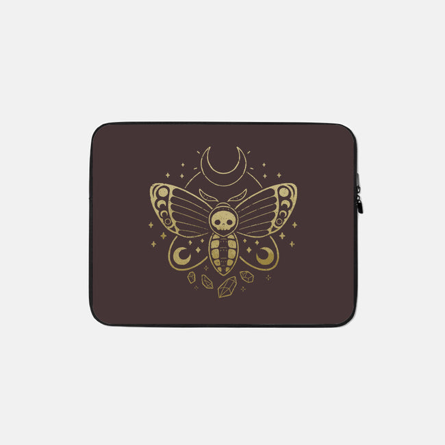 Deaths Head Moth-None-Zippered-Laptop Sleeve-xMorfina