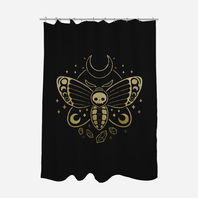 Deaths Head Moth-None-Polyester-Shower Curtain-xMorfina