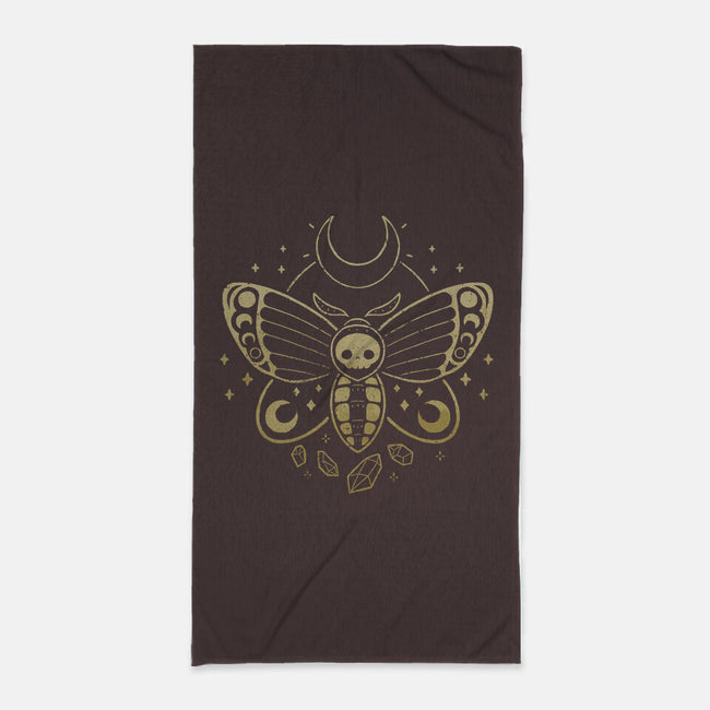 Deaths Head Moth-None-Beach-Towel-xMorfina