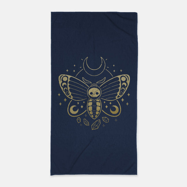 Deaths Head Moth-None-Beach-Towel-xMorfina