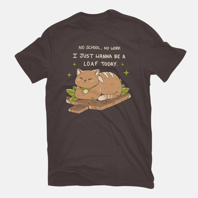 Loaf Cat-Womens-Basic-Tee-yumie