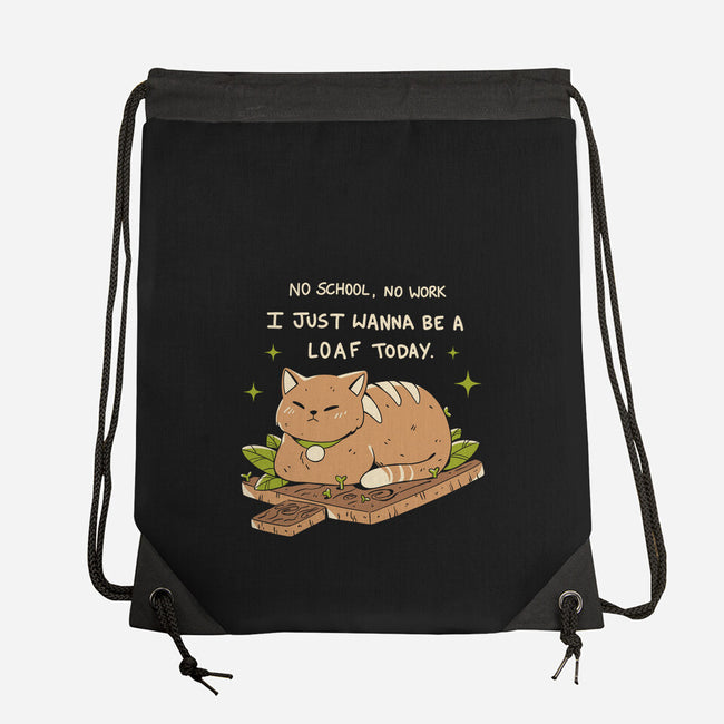 Loaf Cat-None-Drawstring-Bag-yumie