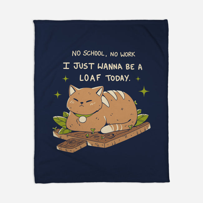 Loaf Cat-None-Fleece-Blanket-yumie