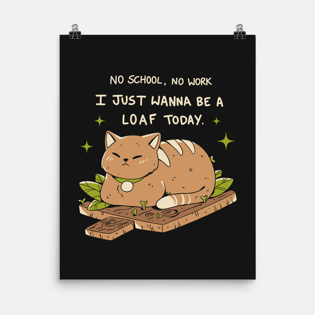 Loaf Cat-None-Matte-Poster-yumie