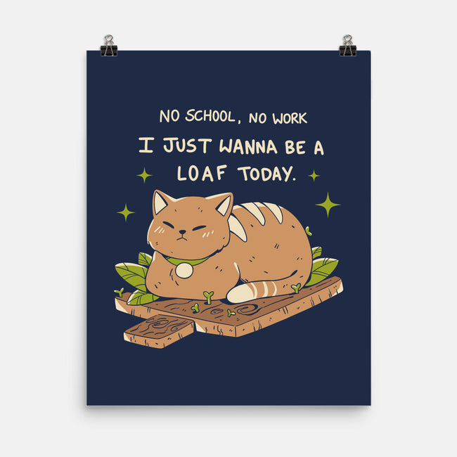 Loaf Cat-None-Matte-Poster-yumie