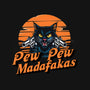 Pew Pew Cat-None-Beach-Towel-Cool Designs