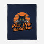 Pew Pew Cat-None-Fleece-Blanket-Cool Designs