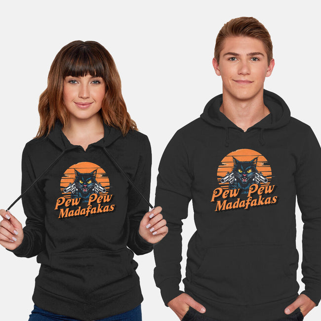 Pew Pew Cat-Unisex-Pullover-Sweatshirt-Cool Designs