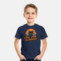 Pew Pew Cat-Youth-Basic-Tee-Cool Designs