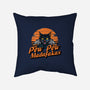 Pew Pew Cat-None-Non-Removable Cover w Insert-Throw Pillow-Cool Designs