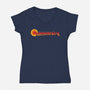 Vintage Wanderers-Womens-V-Neck-Tee-retrodivision