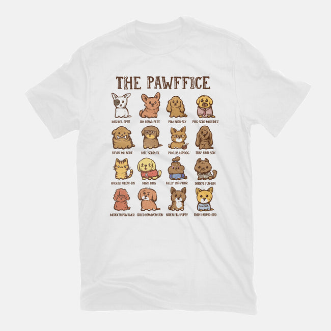 The Pawffice-Womens-Fitted-Tee-kg07