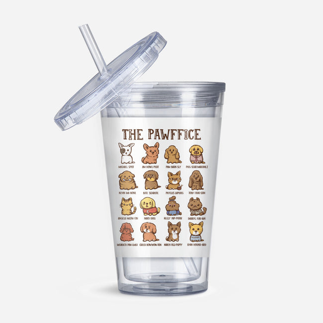 The Pawffice-None-Acrylic Tumbler-Drinkware-kg07