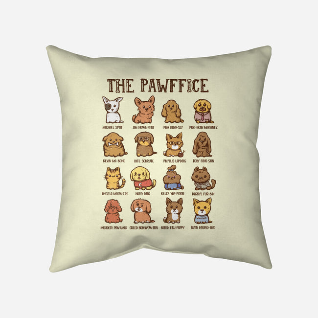 The Pawffice-None-Non-Removable Cover w Insert-Throw Pillow-kg07