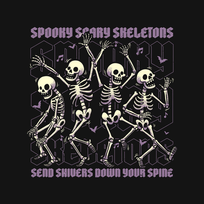 Spooky Skeletons Dance-None-Adjustable Tote-Bag-Studio Mootant