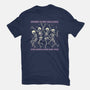 Spooky Skeletons Dance-Mens-Premium-Tee-Studio Mootant