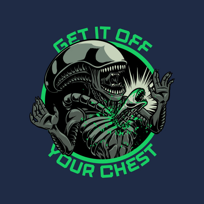 Alien Chest Therapy-Womens-V-Neck-Tee-Studio Mootant