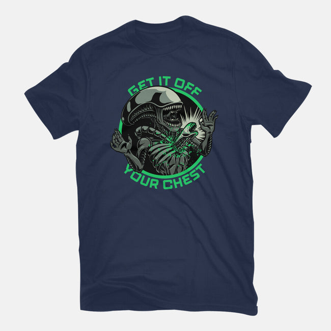 Alien Chest Therapy-Mens-Heavyweight-Tee-Studio Mootant