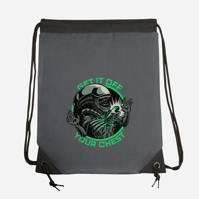 Alien Chest Therapy-None-Drawstring-Bag-Studio Mootant