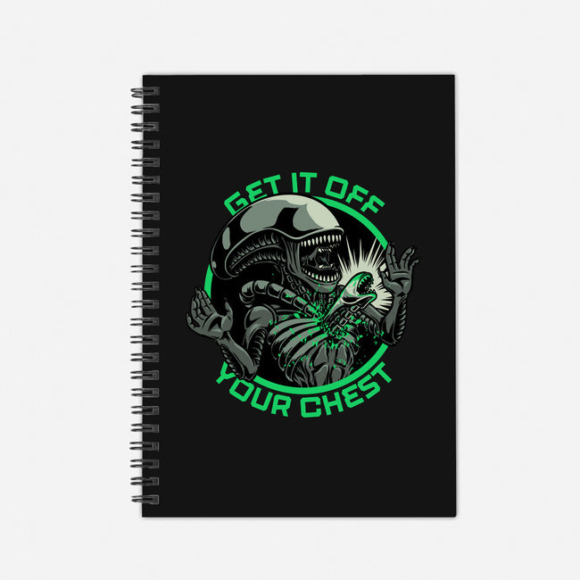 Alien Chest Therapy-None-Dot Grid-Notebook-Studio Mootant