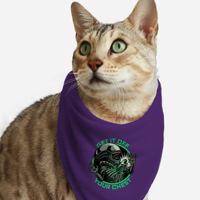 Alien Chest Therapy-Cat-Bandana-Pet Collar-Studio Mootant