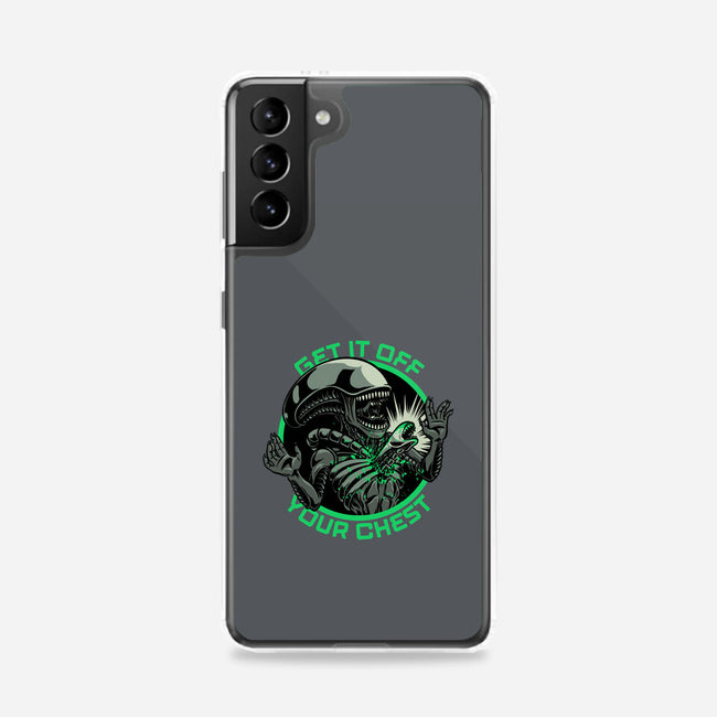 Alien Chest Therapy-Samsung-Snap-Phone Case-Studio Mootant