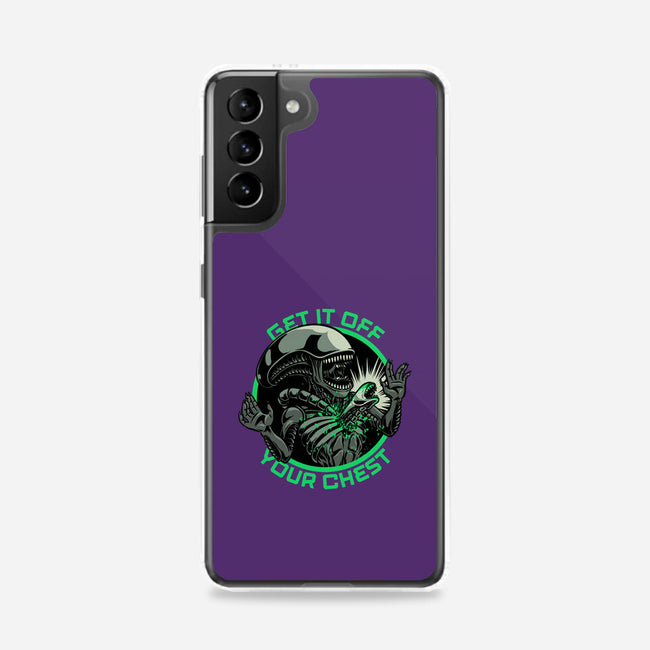 Alien Chest Therapy-Samsung-Snap-Phone Case-Studio Mootant