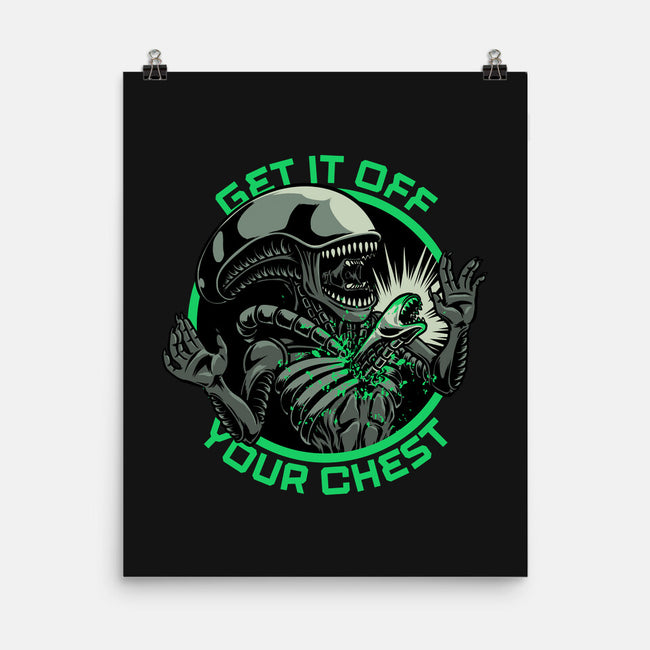 Alien Chest Therapy-None-Matte-Poster-Studio Mootant