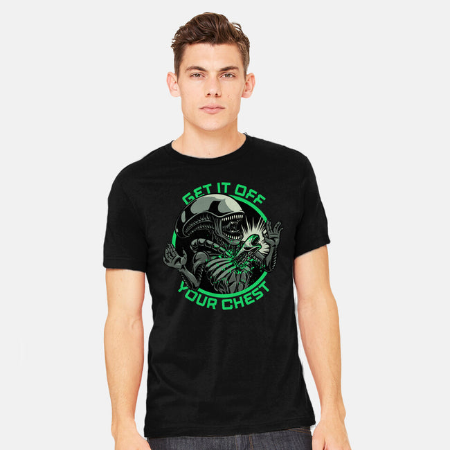 Alien Chest Therapy-Mens-Heavyweight-Tee-Studio Mootant