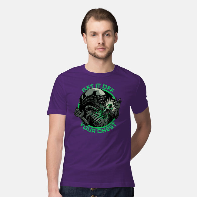 Alien Chest Therapy-Mens-Premium-Tee-Studio Mootant