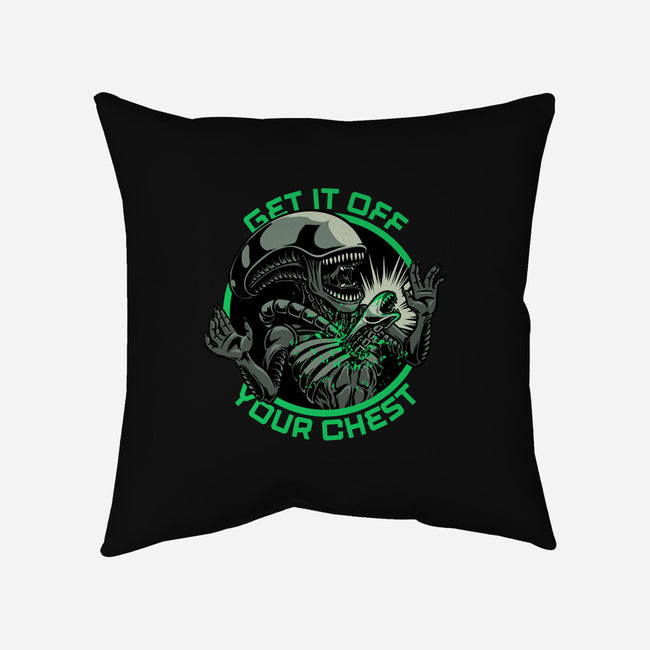 Alien Chest Therapy-None-Non-Removable Cover w Insert-Throw Pillow-Studio Mootant