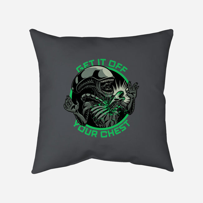 Alien Chest Therapy-None-Non-Removable Cover w Insert-Throw Pillow-Studio Mootant