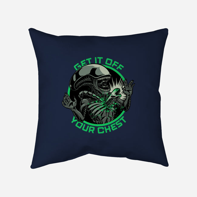 Alien Chest Therapy-None-Non-Removable Cover w Insert-Throw Pillow-Studio Mootant