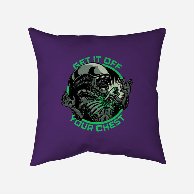 Alien Chest Therapy-None-Non-Removable Cover w Insert-Throw Pillow-Studio Mootant