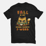 Fall Feline-Womens-Basic-Tee-kg07