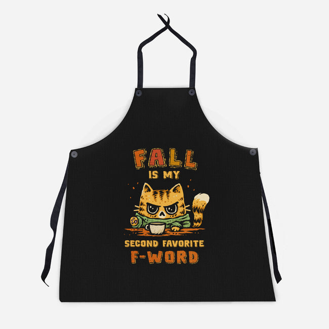 Fall Feline-Unisex-Kitchen-Apron-kg07