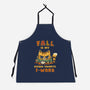 Fall Feline-Unisex-Kitchen-Apron-kg07