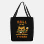 Fall Feline-None-Basic Tote-Bag-kg07