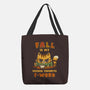 Fall Feline-None-Basic Tote-Bag-kg07