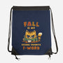 Fall Feline-None-Drawstring-Bag-kg07