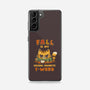 Fall Feline-Samsung-Snap-Phone Case-kg07