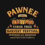 Pawnee Vintage Harvest Festival-Womens-Fitted-Tee-kg07