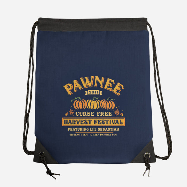 Pawnee Vintage Harvest Festival-None-Drawstring-Bag-kg07