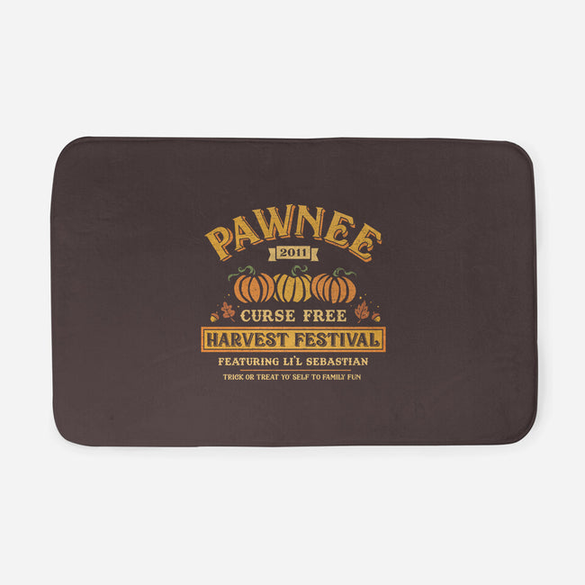 Pawnee Vintage Harvest Festival-None-Memory Foam-Bath Mat-kg07