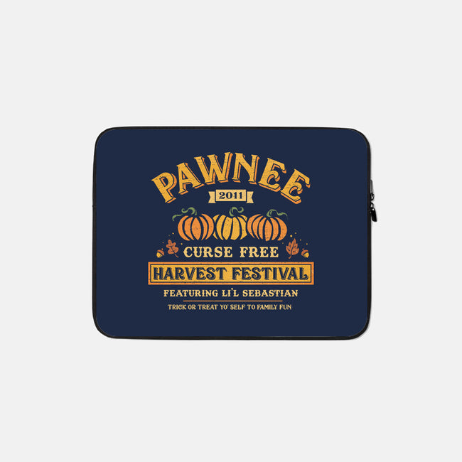 Pawnee Vintage Harvest Festival-None-Zippered-Laptop Sleeve-kg07