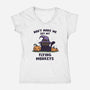 Get My Flying Monkeys-Womens-V-Neck-Tee-kg07