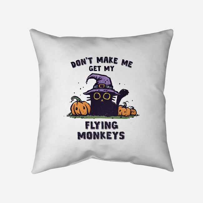 Get My Flying Monkeys-None-Removable Cover w Insert-Throw Pillow-kg07