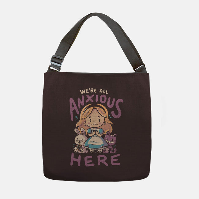 All Anxious Here-None-Adjustable Tote-Bag-eduely