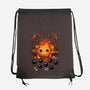 Angry Little Demon-None-Drawstring-Bag-ricolaa